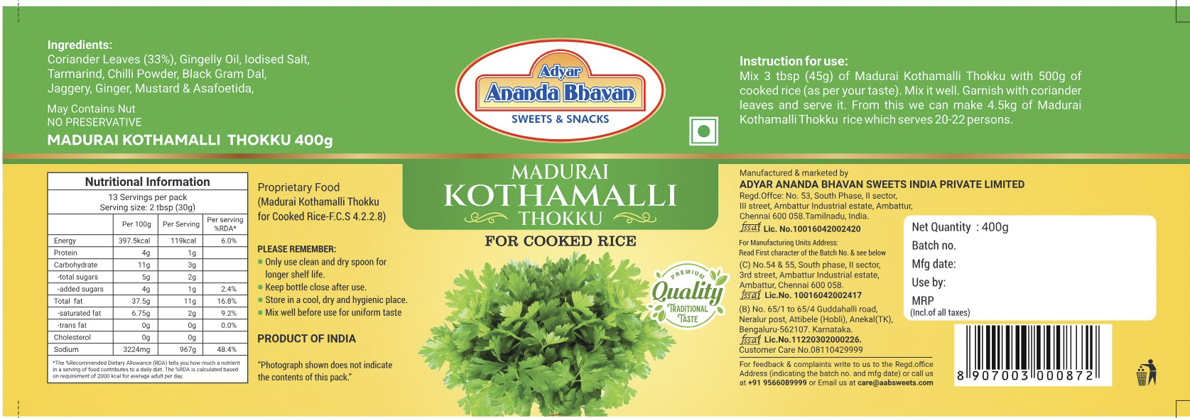 Madurai kothamalli 2