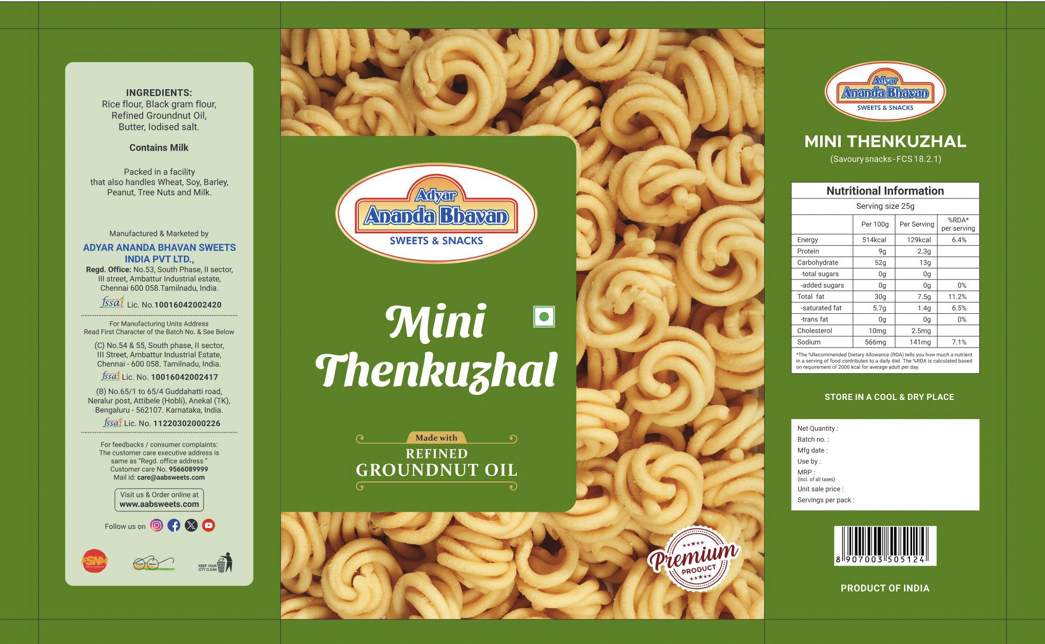 A2B Mini Thenkuzhal 3