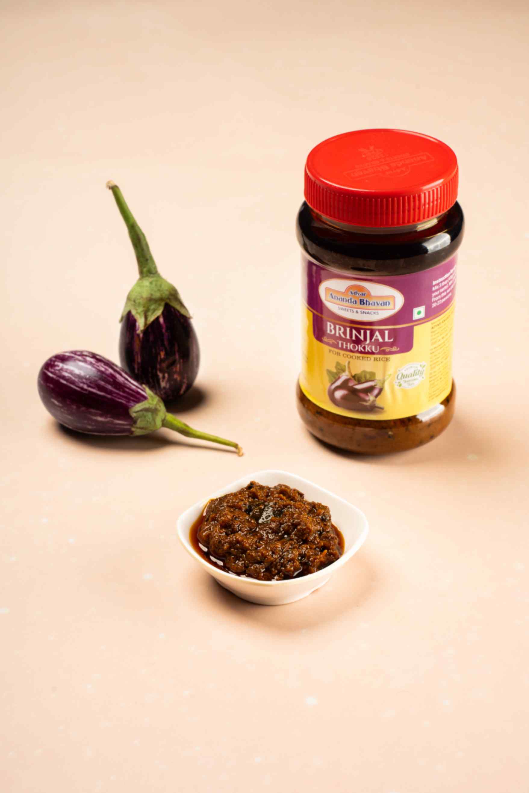 Brinjal thokku 
